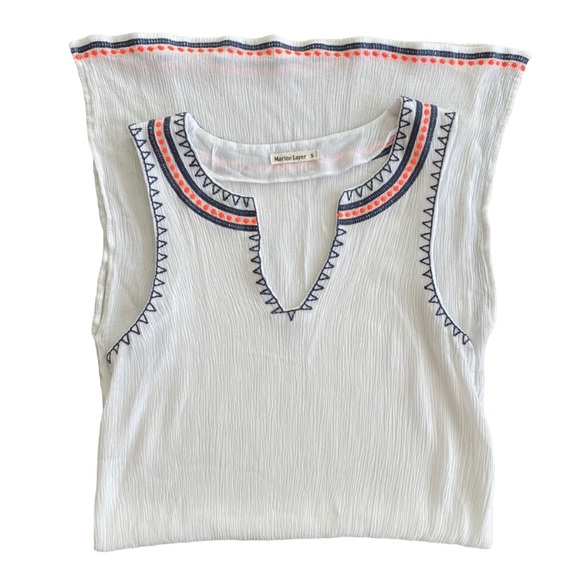 Marine Layer Other - Marine Layer Chessie Embroidered Beach Tunic